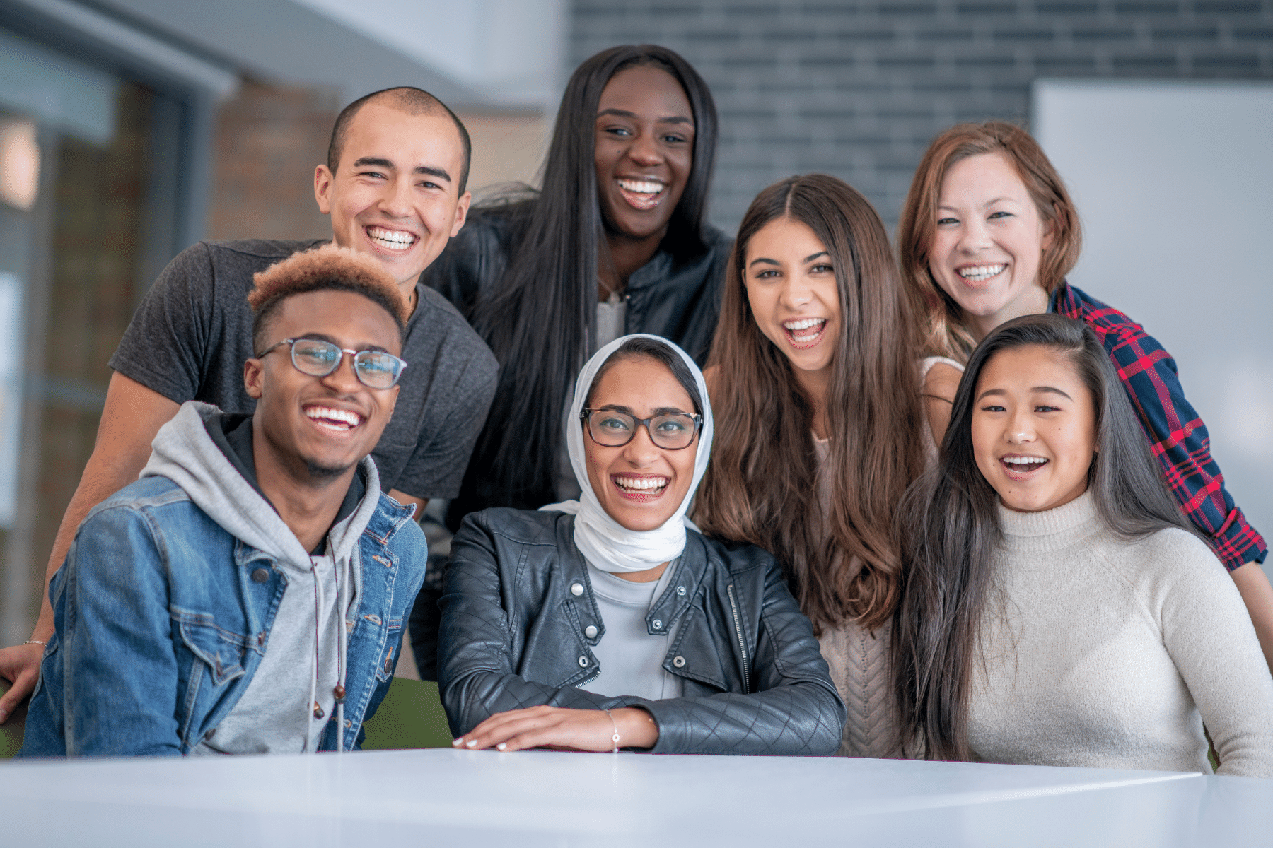 Diverse group of people photo